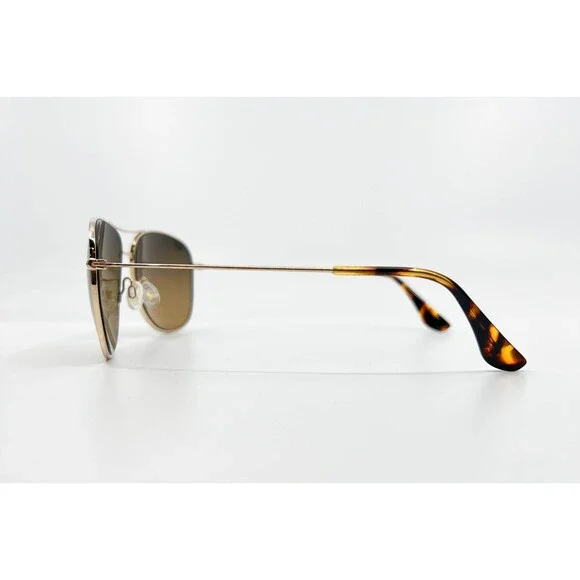 Maui Jim Cliff House MJ247-16 Gold Bronze Polarized Sunglasses 59-15-120 8436